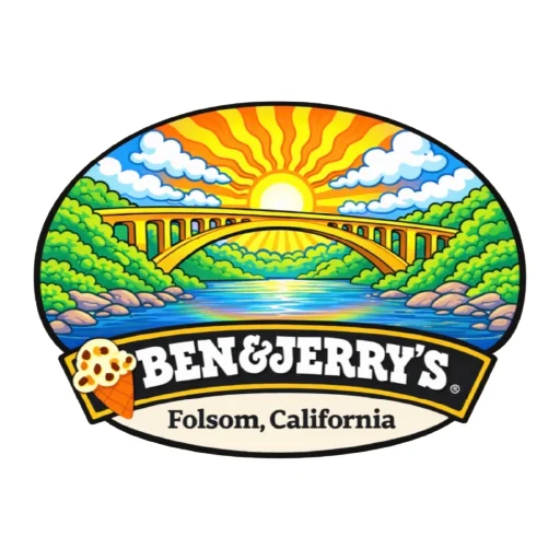Ben & Jerry's Folsom Logo